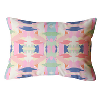 Mila Indoor/Outdoor Pillow - Lumbar (Various Colors)