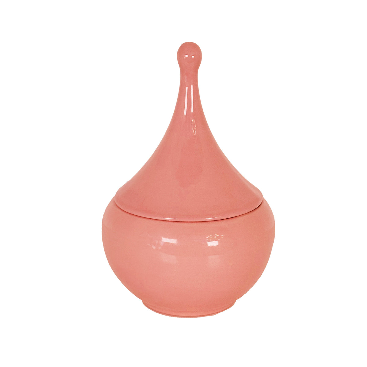Teardrop Jars in Malibu Pink (Various Sizes)