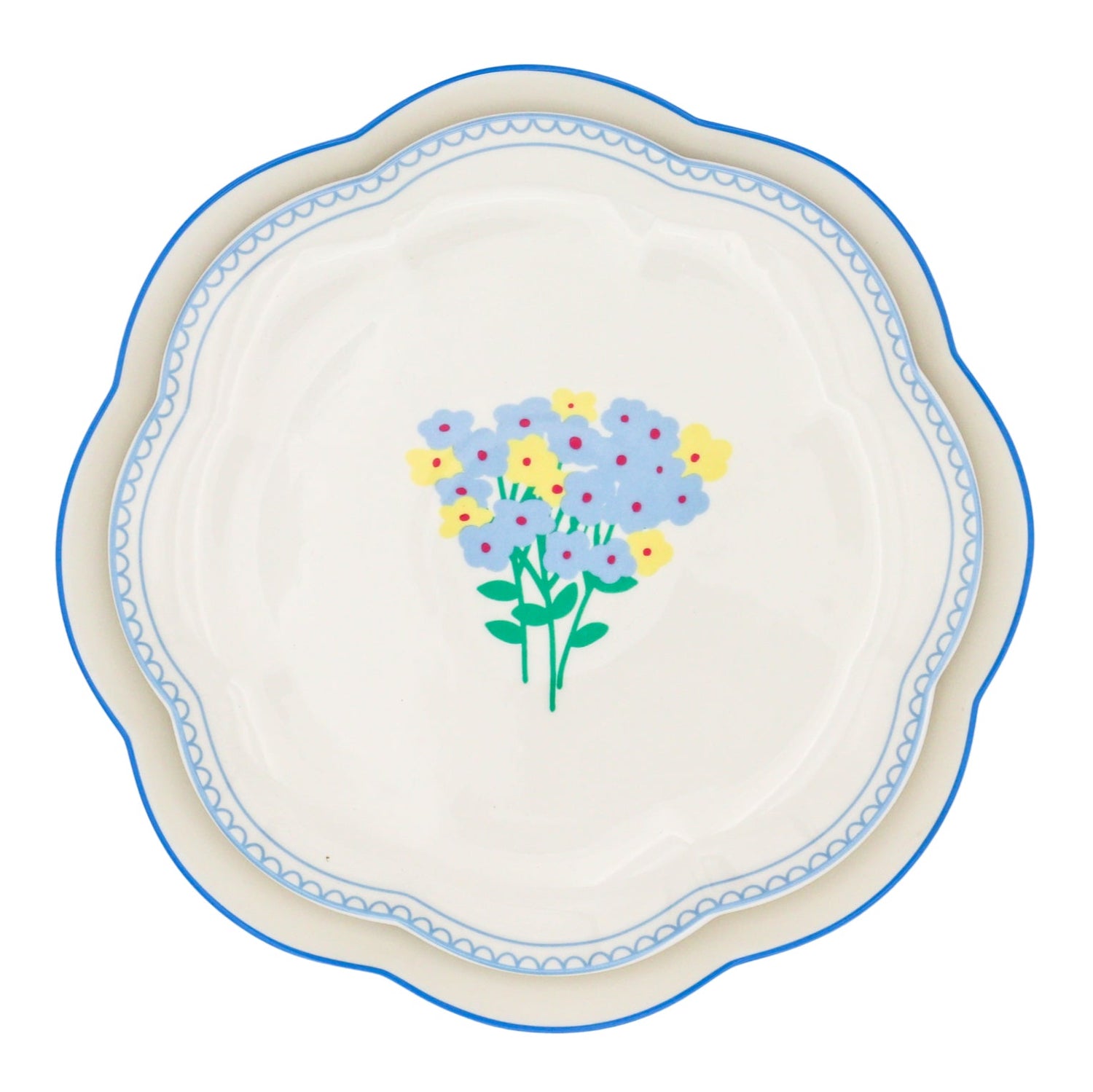Meadow Flora Dinner Plate - Set of 4