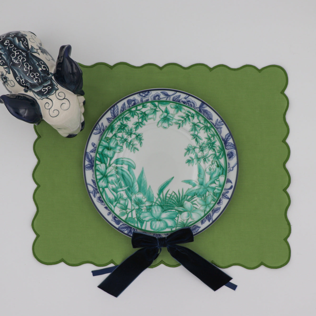 Monsoon Verdant Dinner Plate - Set of 4