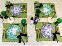 Monsoon Verdant Dinner Plate - Set of 4
