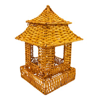 Natural Rattan Pagoda Set - Pair of Large