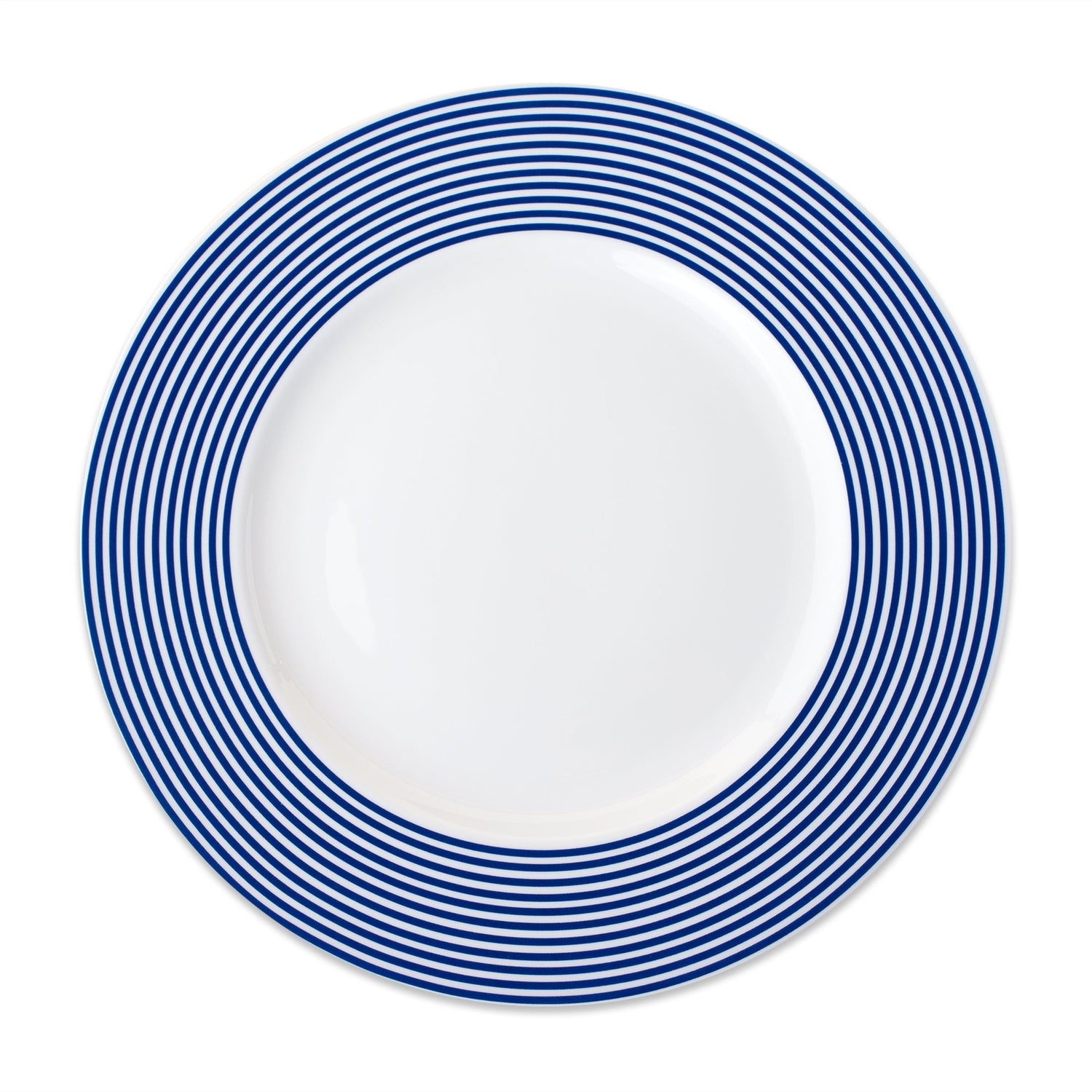 Newport Stripe Rimmed Dinner Plate
