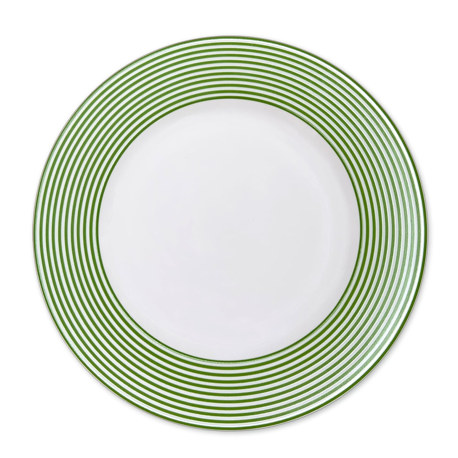 Newport Stripe Rimmed Dinner Plate