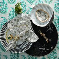 Grasshopper Napkin Rings – Pearl (Set of 2)