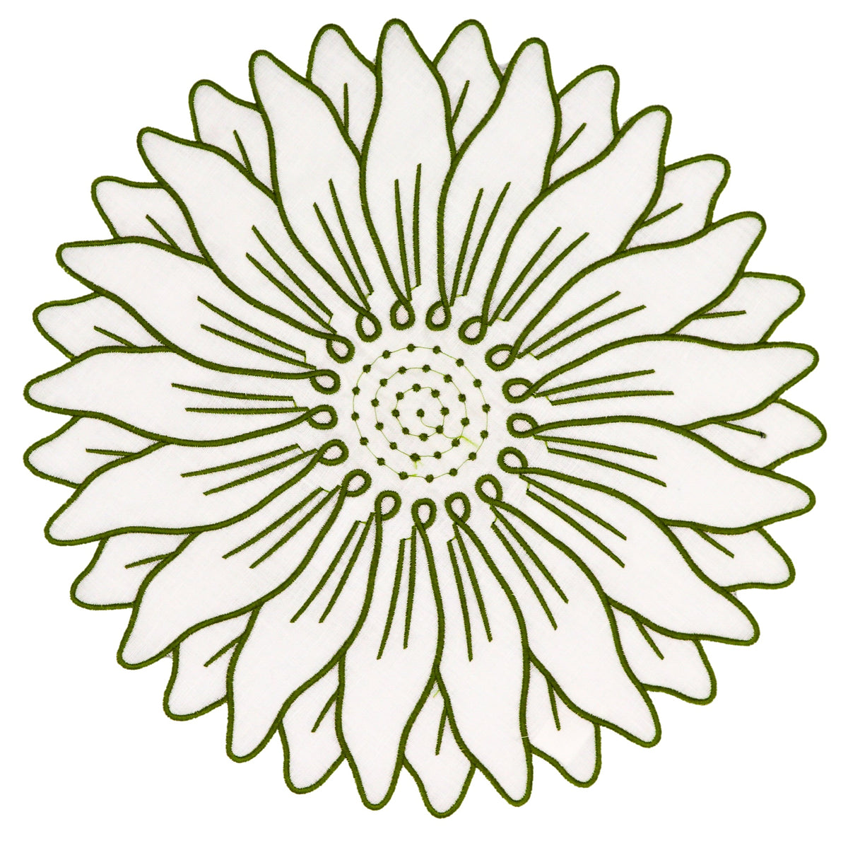 Olive Bloom Placemat - Set of 4