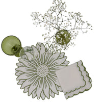 Olive Bloom Placemat - Set of 4