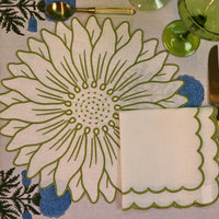 Olive Bloom Placemat - Set of 4