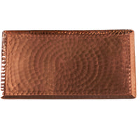 Chequer Copper Serving Tray