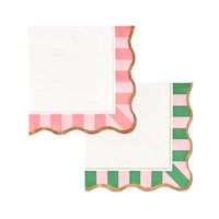 Palm Beach - Cabana Stripe Cocktail Napkins