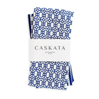 Newport Garden Gate & Pinstripe Kitchen Towels, Mixed Set of 2