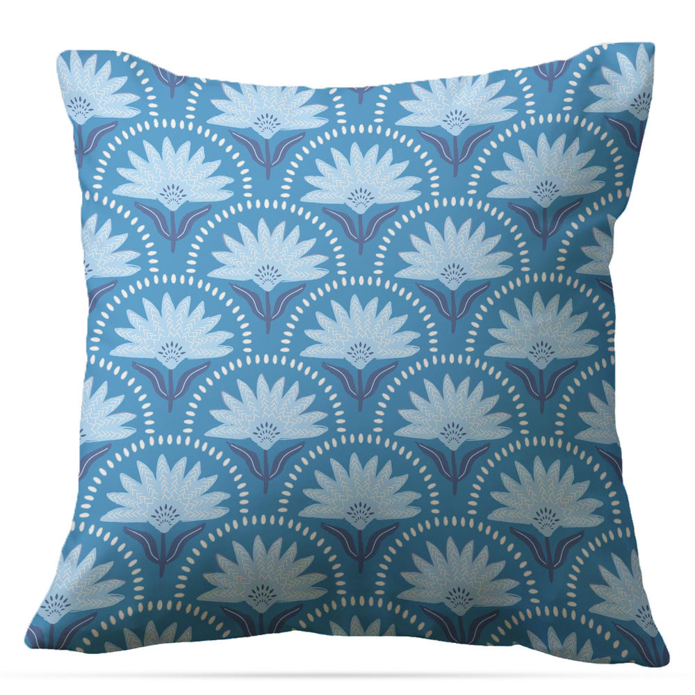 Coneflower Indoor/Outdoor Pillow - Square (Various Sizes and Colors)