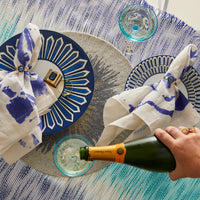 Single Gem Napkin Rings – Navy (Set of 2)