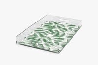 Palm Acrylic Tray (2 Colors and Various Sizes)