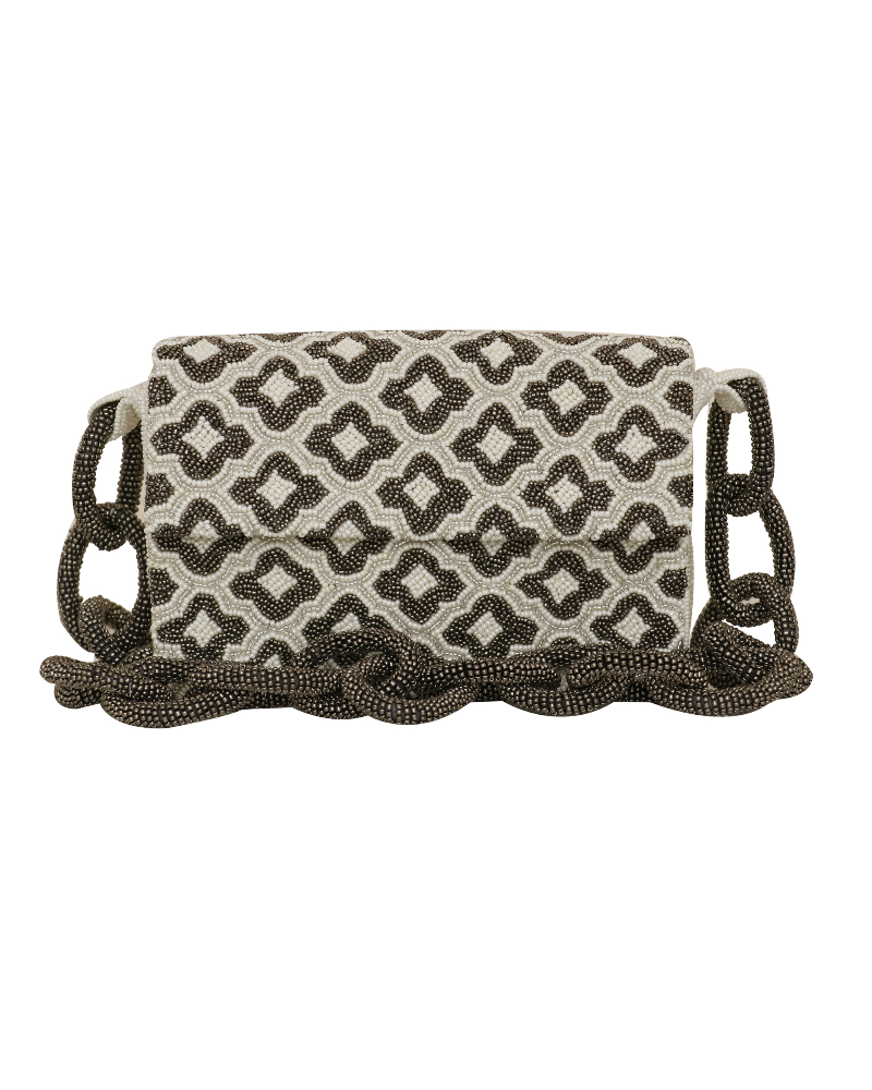 Party it Up Handbag with Beaded Strap