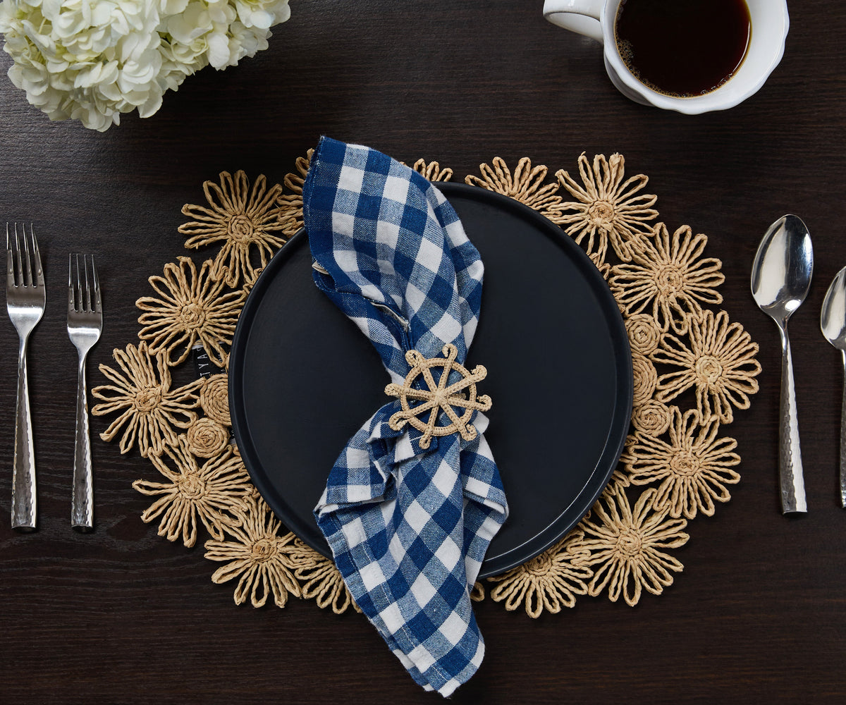 Fleur Raffia Placemat