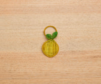 Lemon Napkin Ring – 3.5” Handwoven Iraca Palm