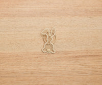 Bunny Napkin Ring – 3.5” Handwoven Iraca Palm