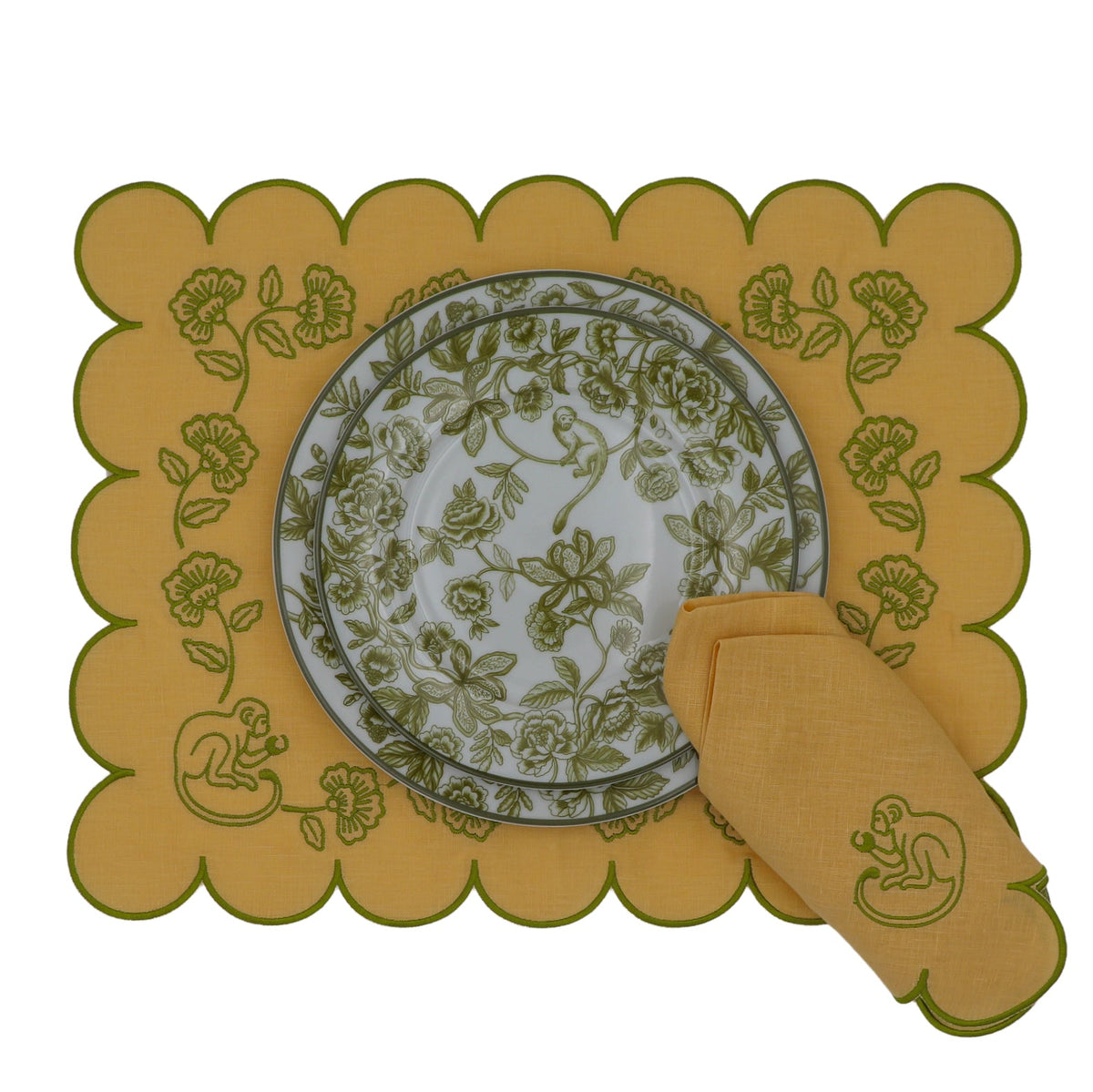 Pembroke Safari Starter Plate - Set of 4