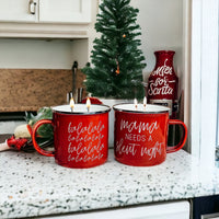 16oz Holiday Candle Mug (Various Scents and Phrases)