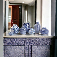 Samira Blue Vases (Various Styles and Prints)