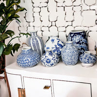 Samira Blue Vases (Various Styles and Prints)