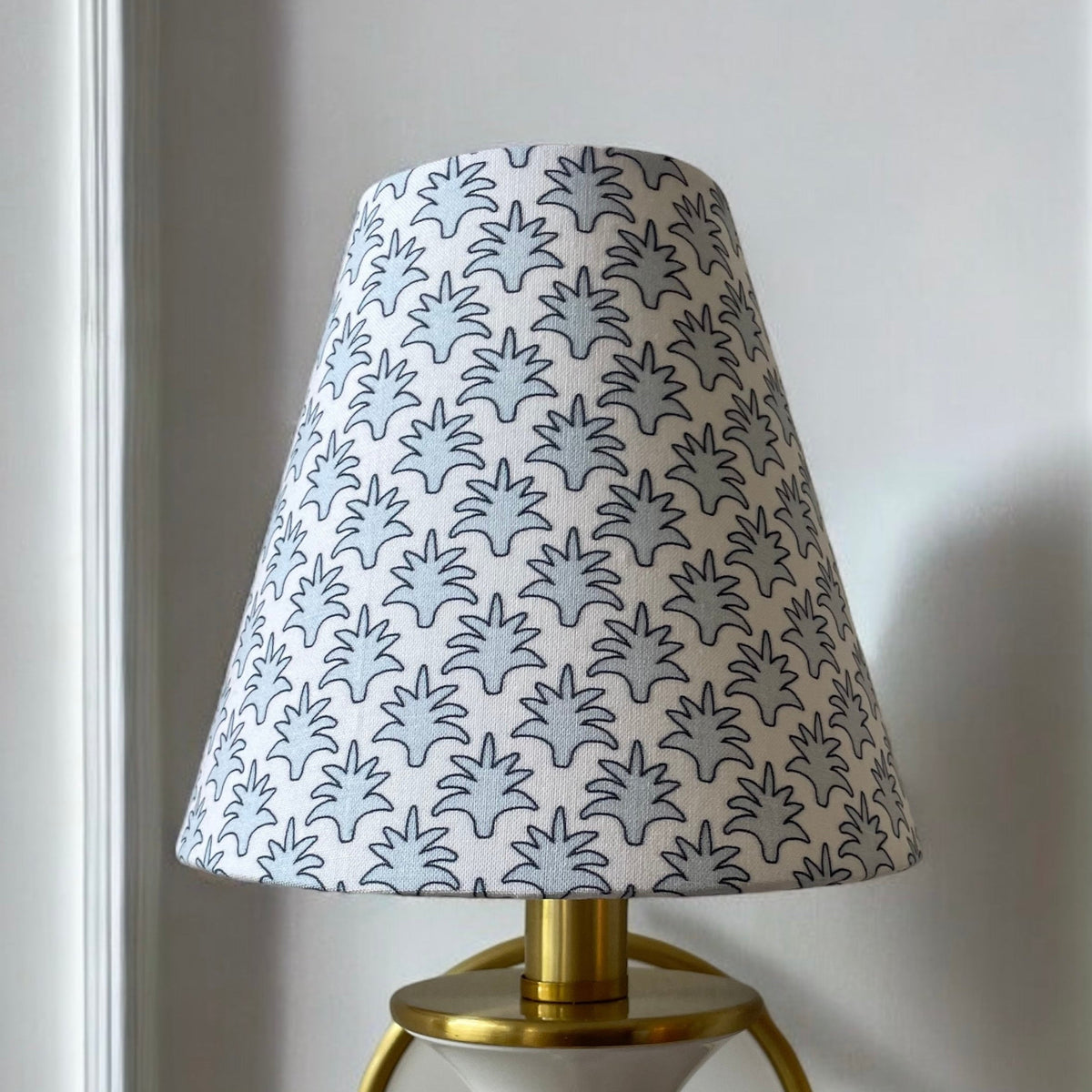 Blue Sconce Shade in Whitney