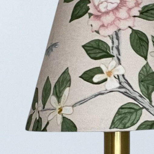 Chinoiserie Floral Sconce Shade in Elsie's Garden