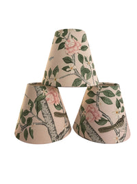 Chinoiserie Floral Sconce Shade in Elsie's Garden