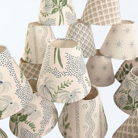 Chinoiserie Floral Sconce Shade in Elsie's Garden