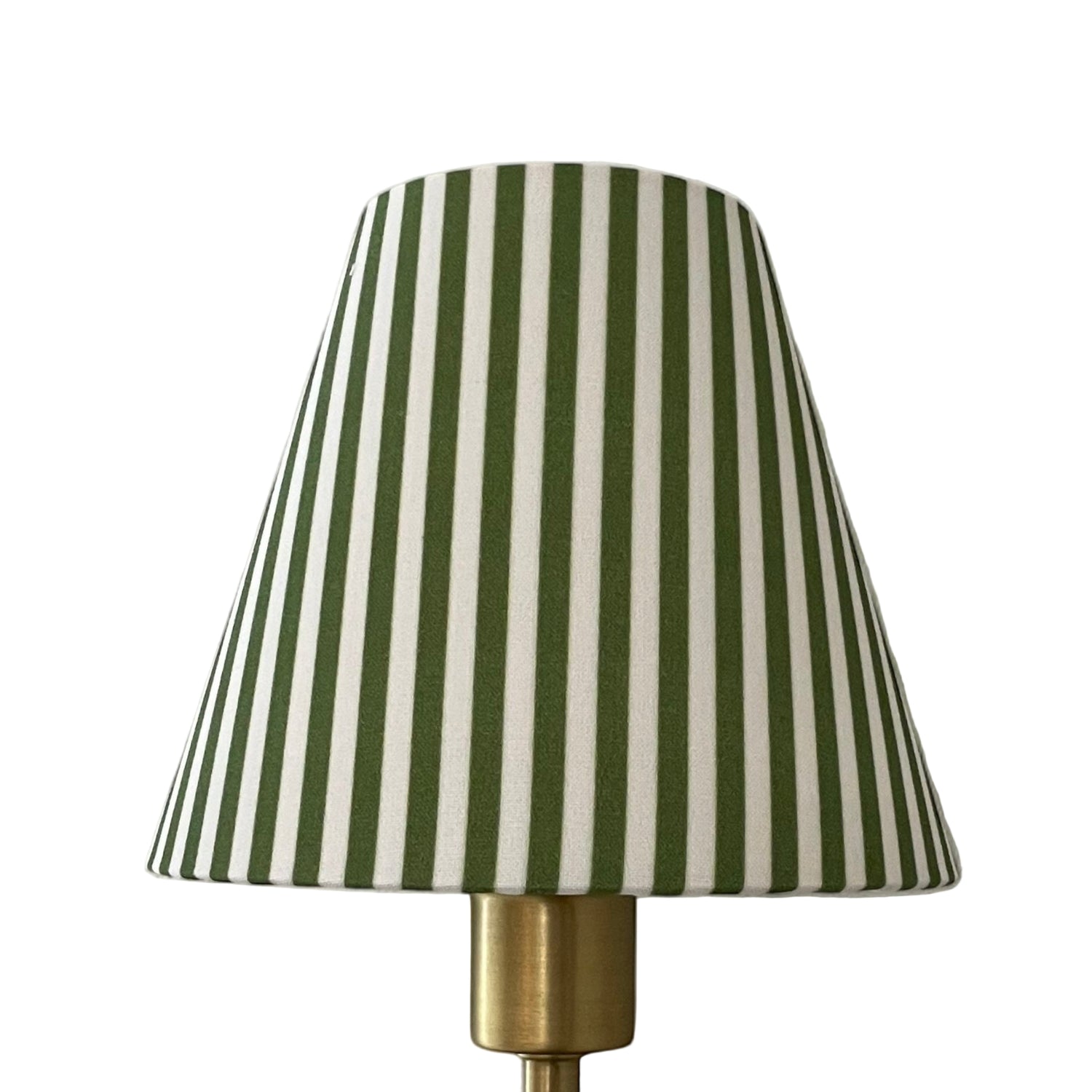 Green Striped Sconce Shade (Various Colors)