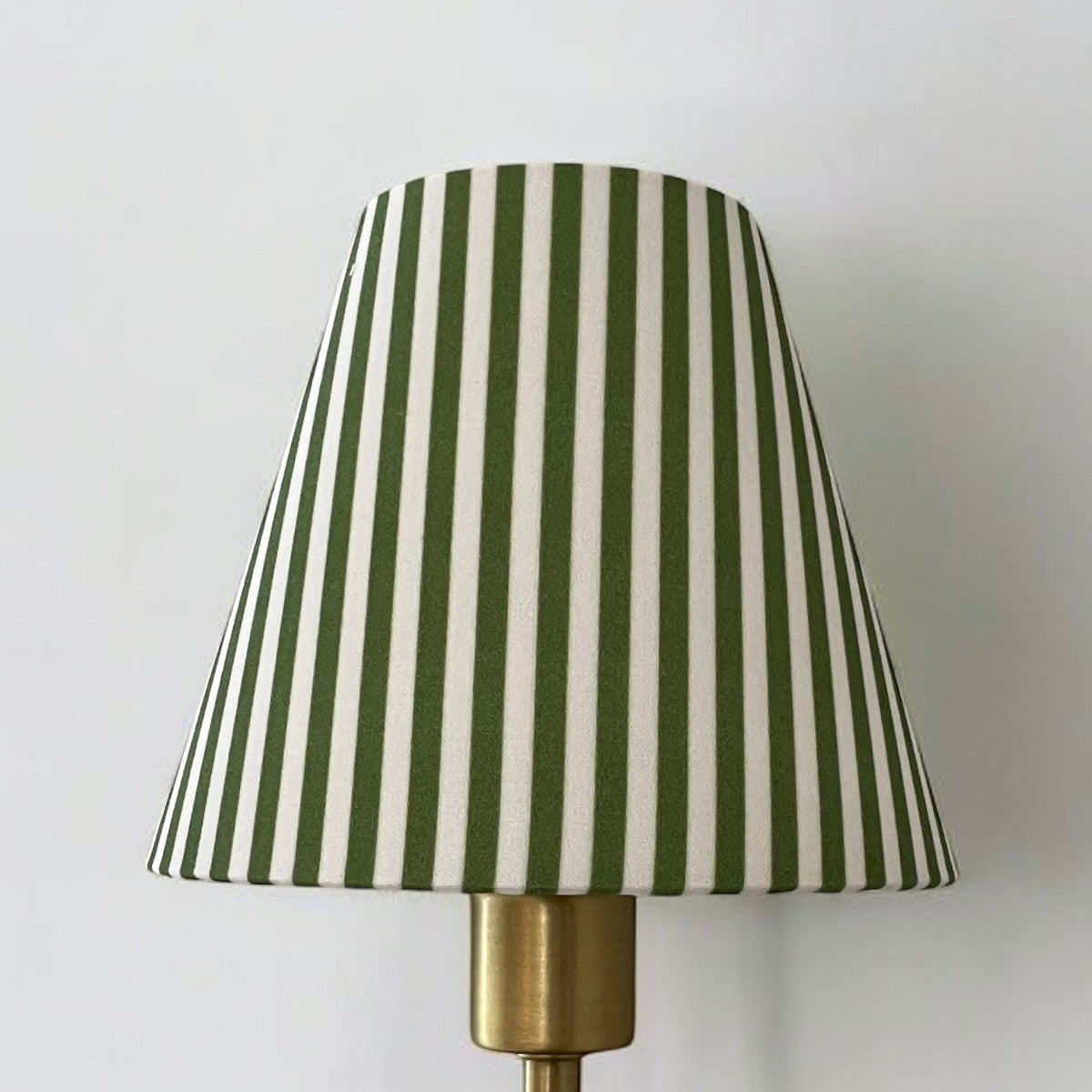 Powder Blue Striped Sconce Shade (various colors)