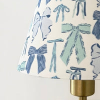 Pink Bow Sconce Shade (various colors)