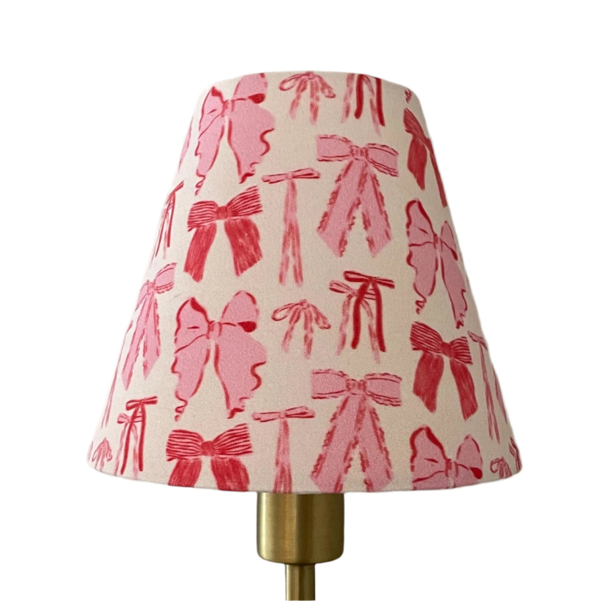 Pink Bow Sconce Shade (various colors)