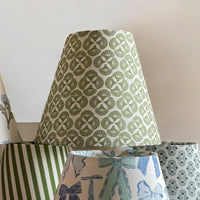 Green Sconce Shade in Sea Star