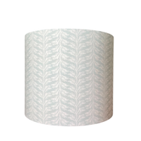 Blue Coastal Lampshade in Sabal Stripe (Various Sizes)