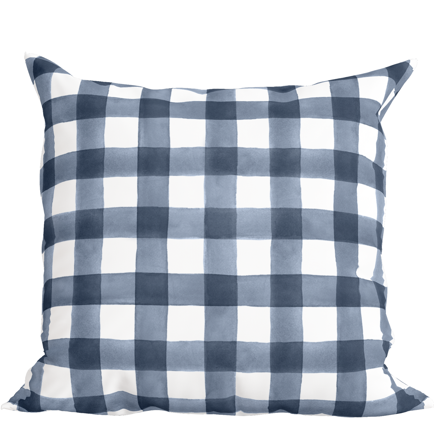 Classic Navy Check Pillow (various sizes)