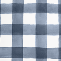 Classic Navy Check Pillow (various sizes)