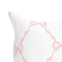 Pink Bow Pillow in Windsor (various sizes)