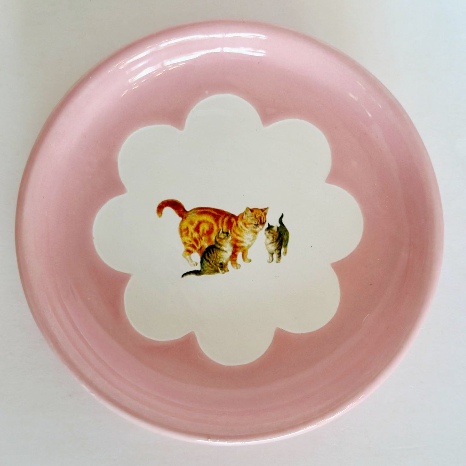Mom's Ring Dish (Blue w/ Dogs or Pink w/ Cats)