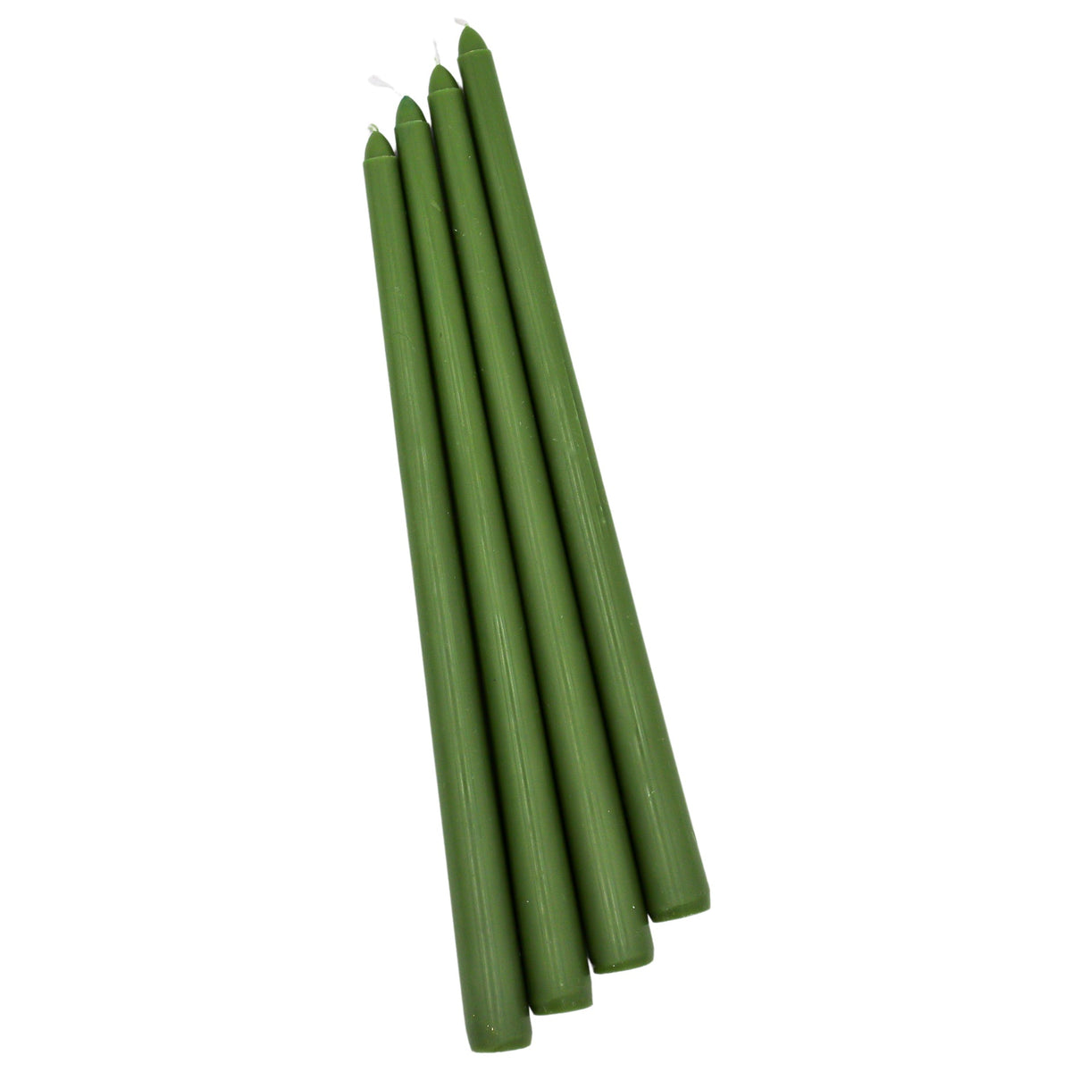 24 Extra Tall Pine Green Taper Candle - 6 Packs of 4