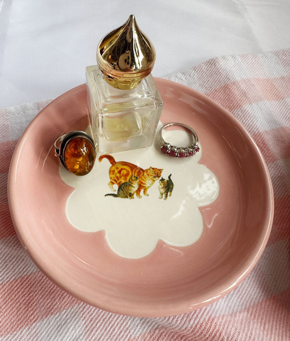 Mom's Ring Dish (Blue or Pink)