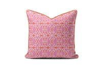 Bamboo - Piped Pillow Square (Various Colors and Sizes)