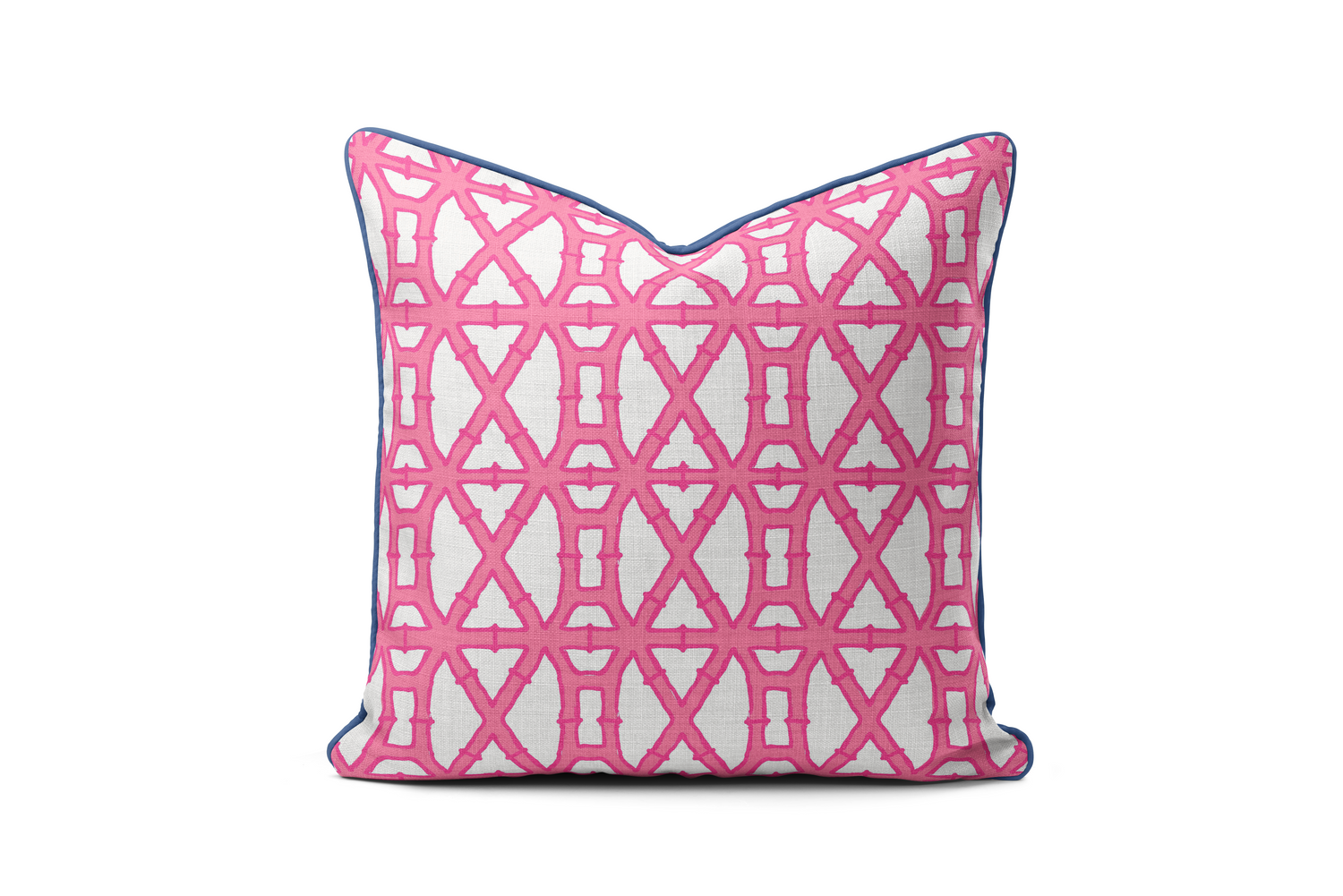 Bamboo - Piped Pillow Square (Various Colors and Sizes)