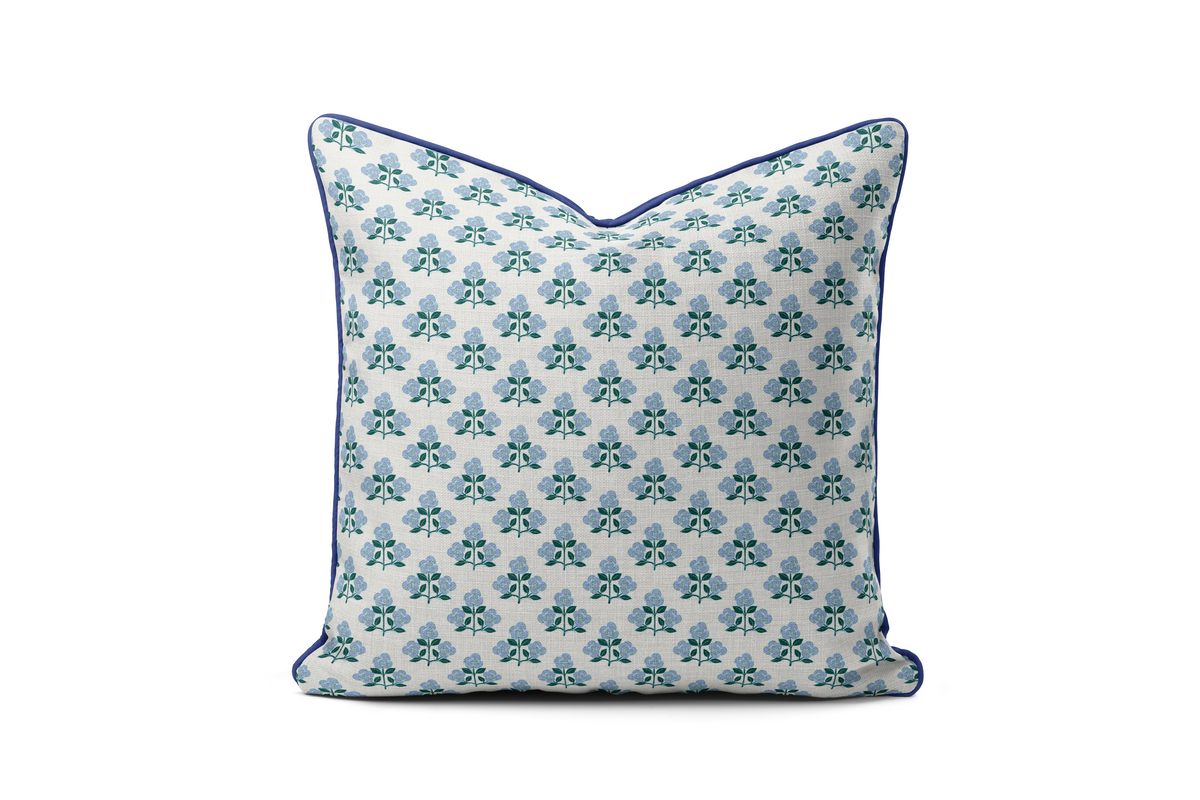 Betsy - Piped Pillow Square - (Various Colors and Sizes)