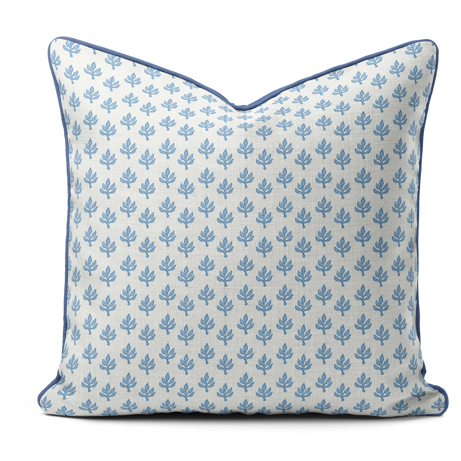Flora - Piped Pillow Square (Various Sizes and Colors)