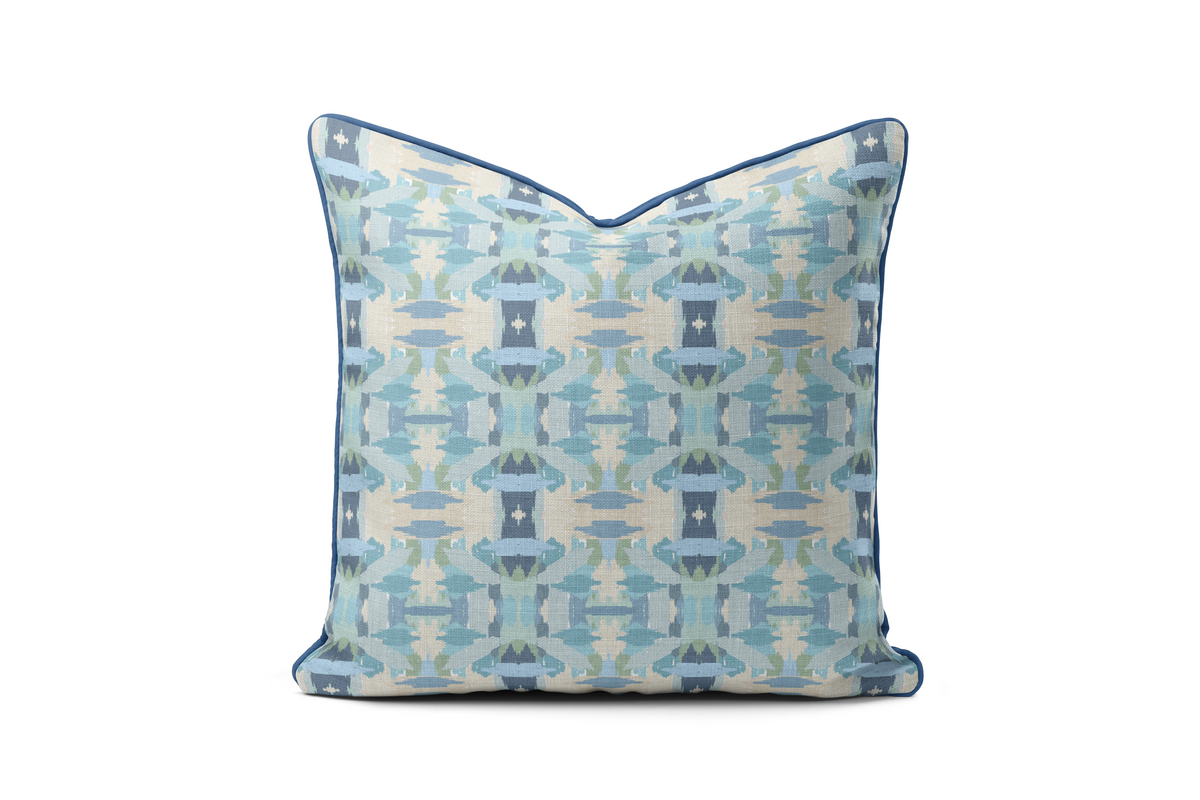 Mila - Piped Pillow Square (Various Colors and Sizes)