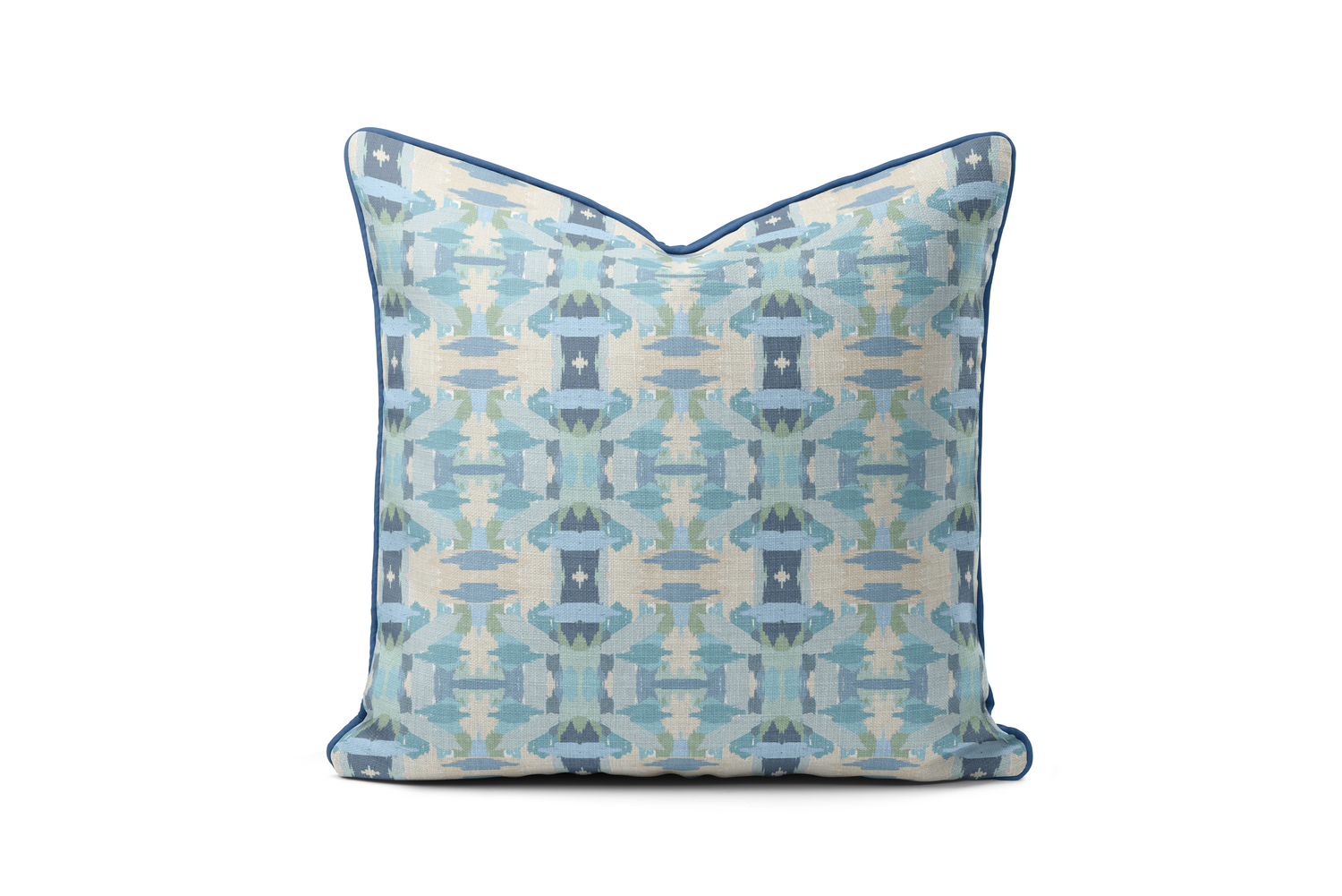Mila - Piped Pillow Square (Various Colors and Sizes)