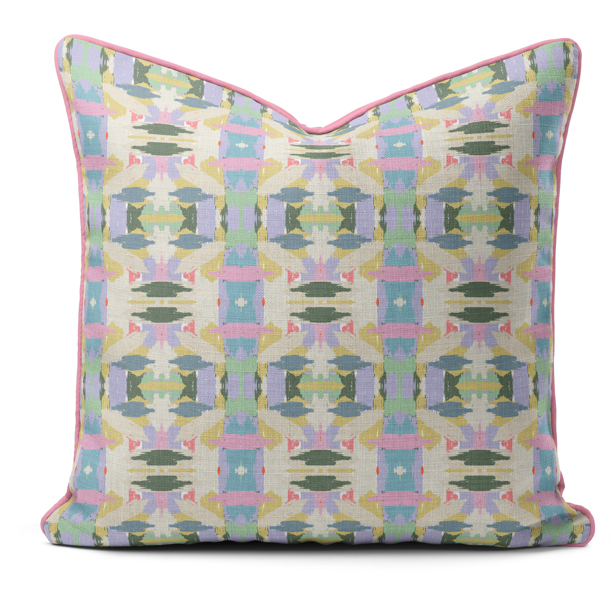 Mila - Piped Pillow Square (Various Colors and Sizes)