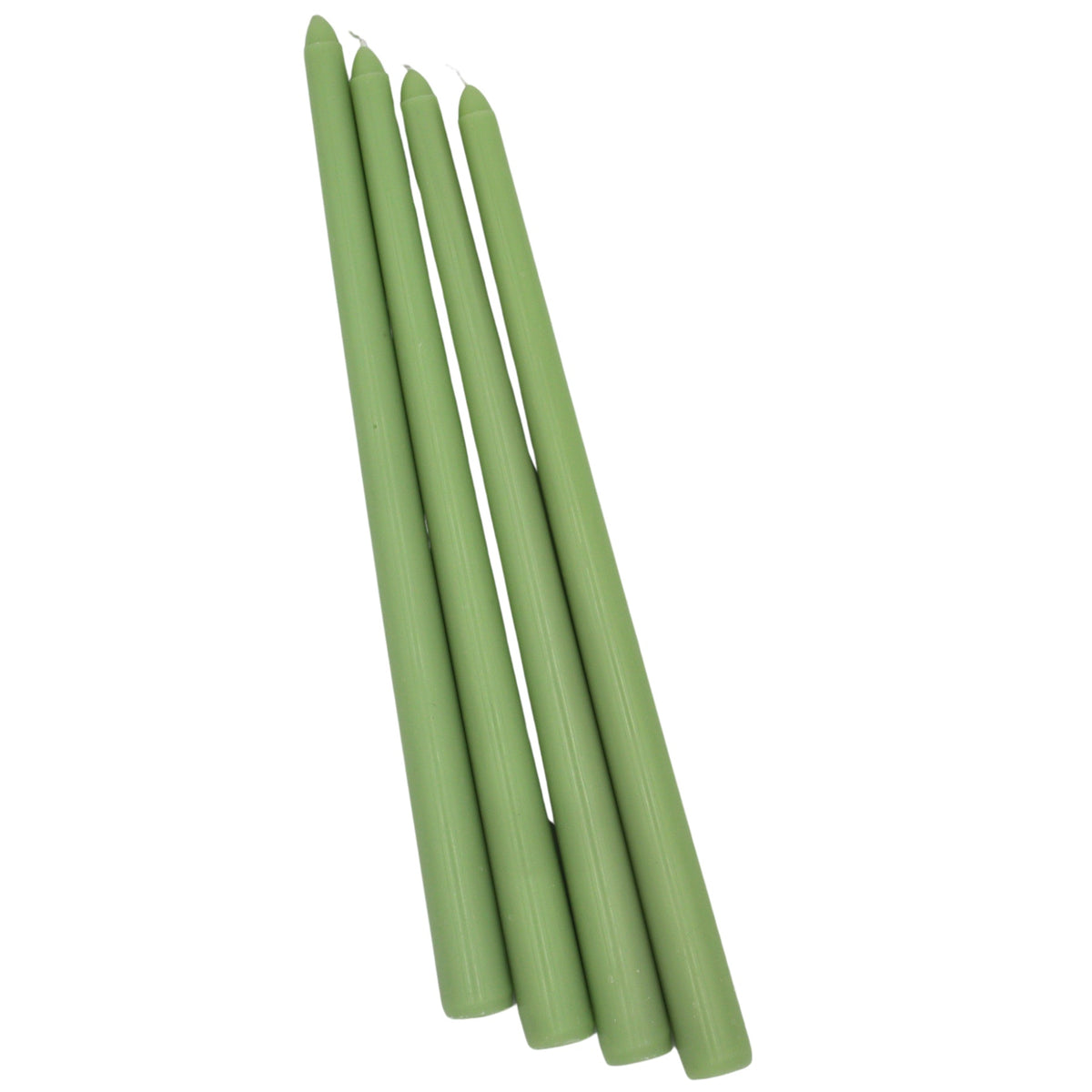24 Extra Tall Pistachio Cream Taper Candle - 6 Packs of 4